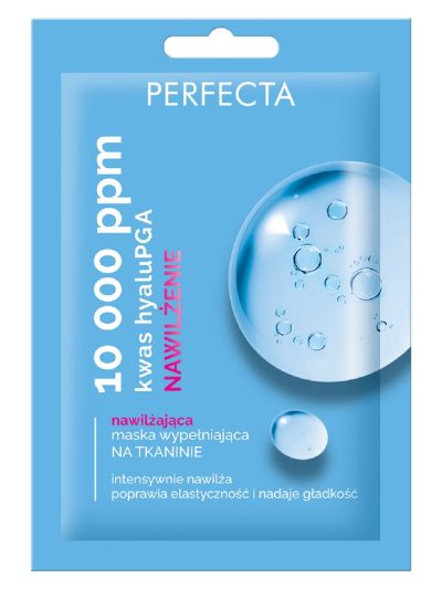 Perfecta 10 000 ppm nawilżająca maska wypełniająca do twarzy na tkaninie 20ml