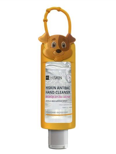 HiSkin Hand Cleanser biobójczy żel do rąk Piesek 75ml
