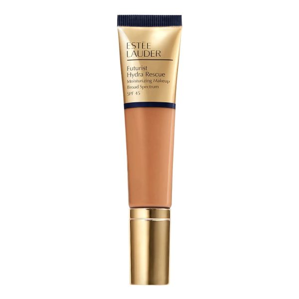 Estée Lauder Futurist Hydra Rescue Moisturizing Makeup SPF45 długotrwały kryjący rozświetlający podkład do twarzy 5W1 Bronze 35ml