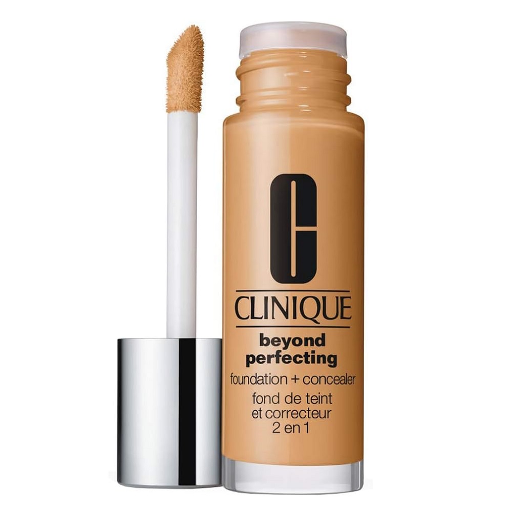 Clinique Clinique Beyond Perfecting Foundation + Concealer silnie kryjący podkład i korektor w jednym 10 Honey Wheat 30ml