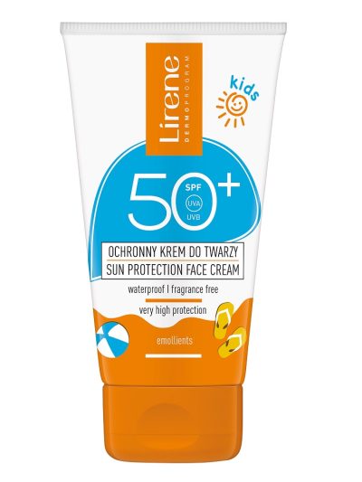 Lirene Sun Kids ochronny krem do twarzy dla dzieci SPF50+ 50ml