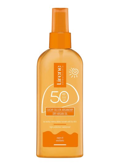Lirene Sun suchy olejek arganowy SPF50 150ml