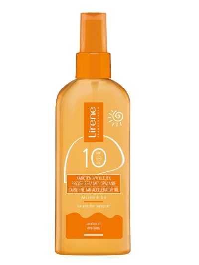 Lirene Sun karotenowy olejek przyspieszający opalanie SPF10 150ml