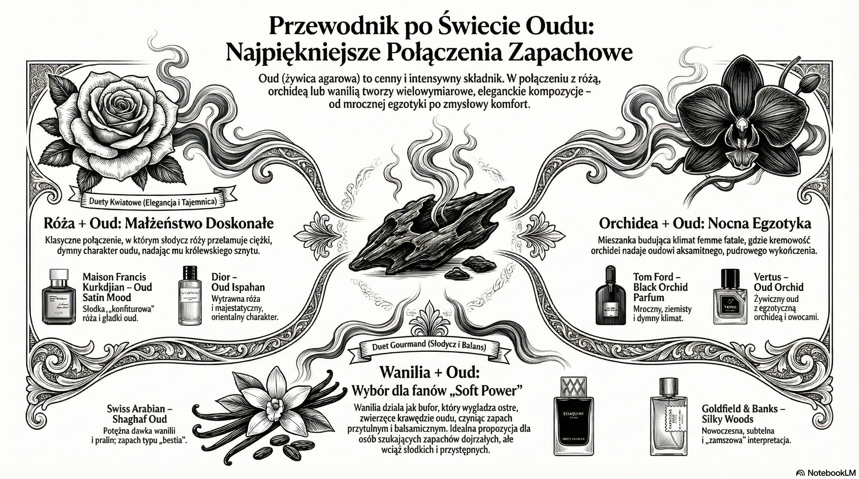 Przewodnik po świecie oudu - infografika