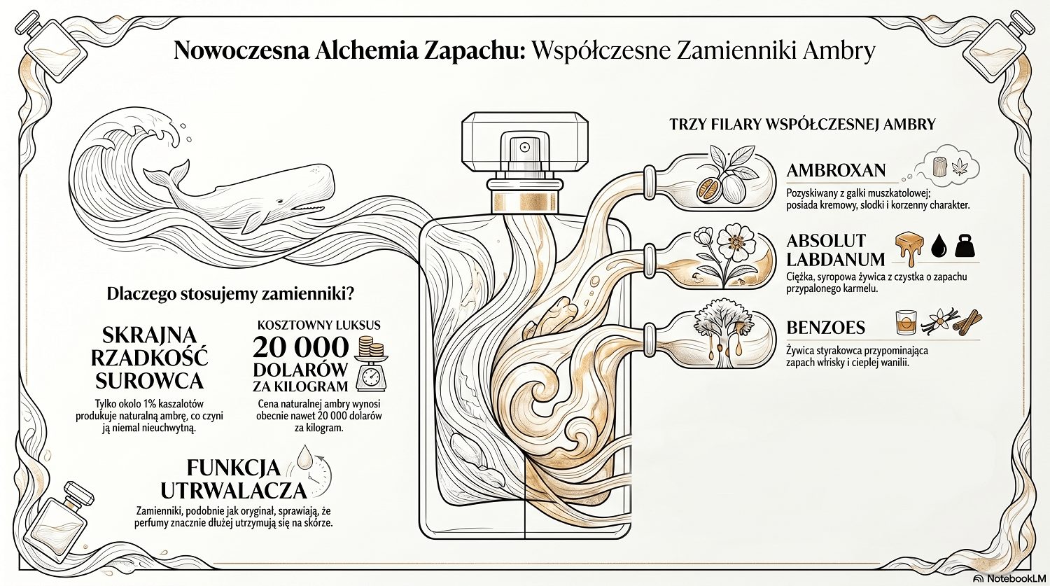 Nowoczesna alchemia zapachu - wspolczesne zamienniki ambry