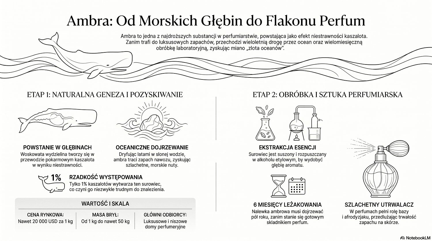 ambra - od morskich blebin do flakonu perfum