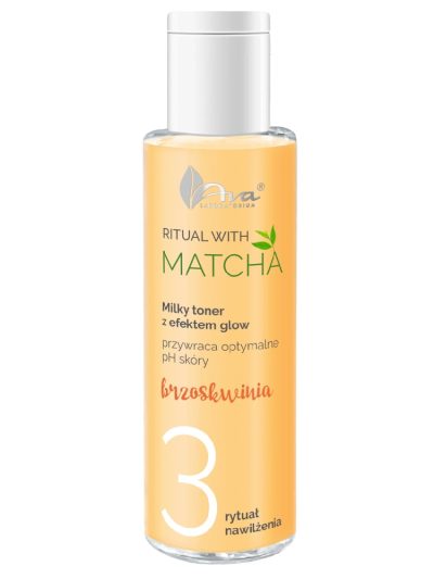 Ava Laboratorium Ritual with Matcha mleczny tonik i serum do twarzy 2w1 100ml