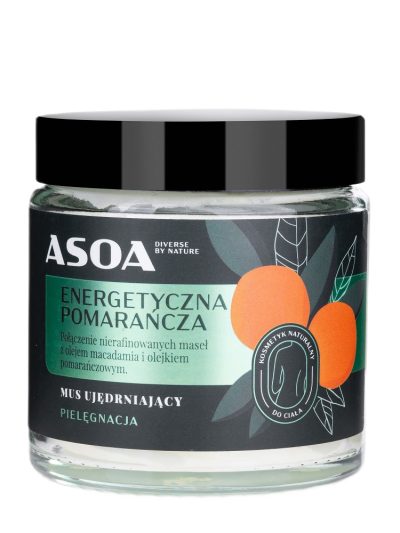 Asoa Masło do ciała Energetyczna Pomarańcza 120ml