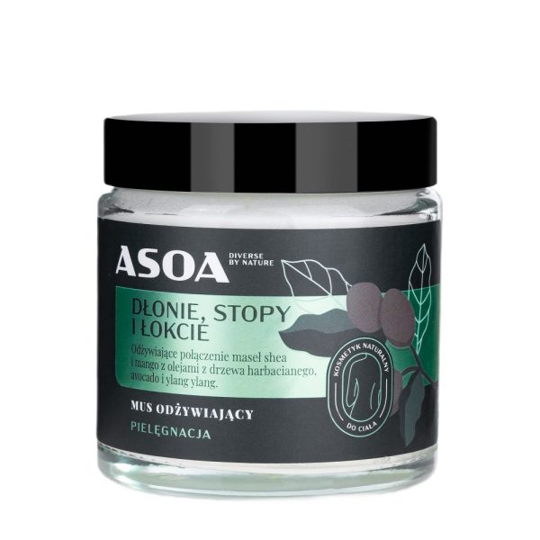 Asoa Masło dłonie stopy i łokcie 120ml