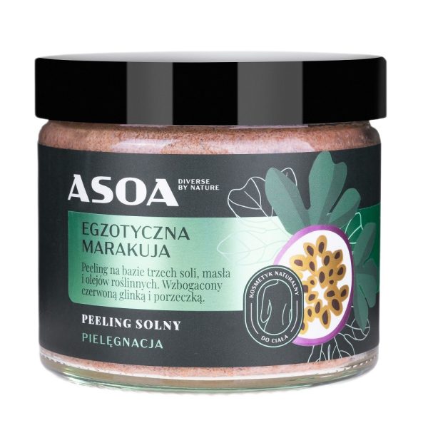 Asoa Peeling solny Egzotyczna Marakuja 250ml