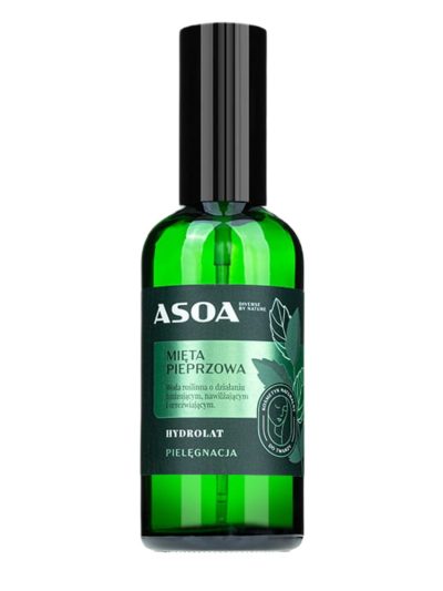 Asoa Hydrolat z mięty pieprzowej 100ml