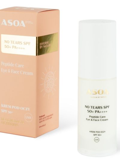 Asoa No Tears SPF50+ PA++++ krem pod oczy i do twarzy 30ml