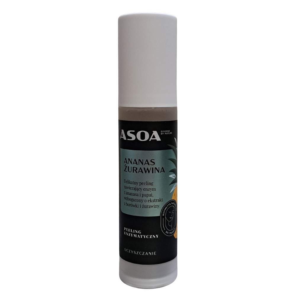 Asoa Asoa Peeling enzymatyczny Ananas-Żurawina 50ml — Inhaltsstoffe und Bewertung