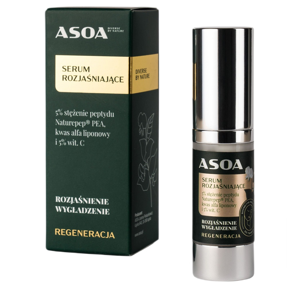 Asoa Asoa Serum aufhellend 15ml — Inhaltsstoffe und Bewertung