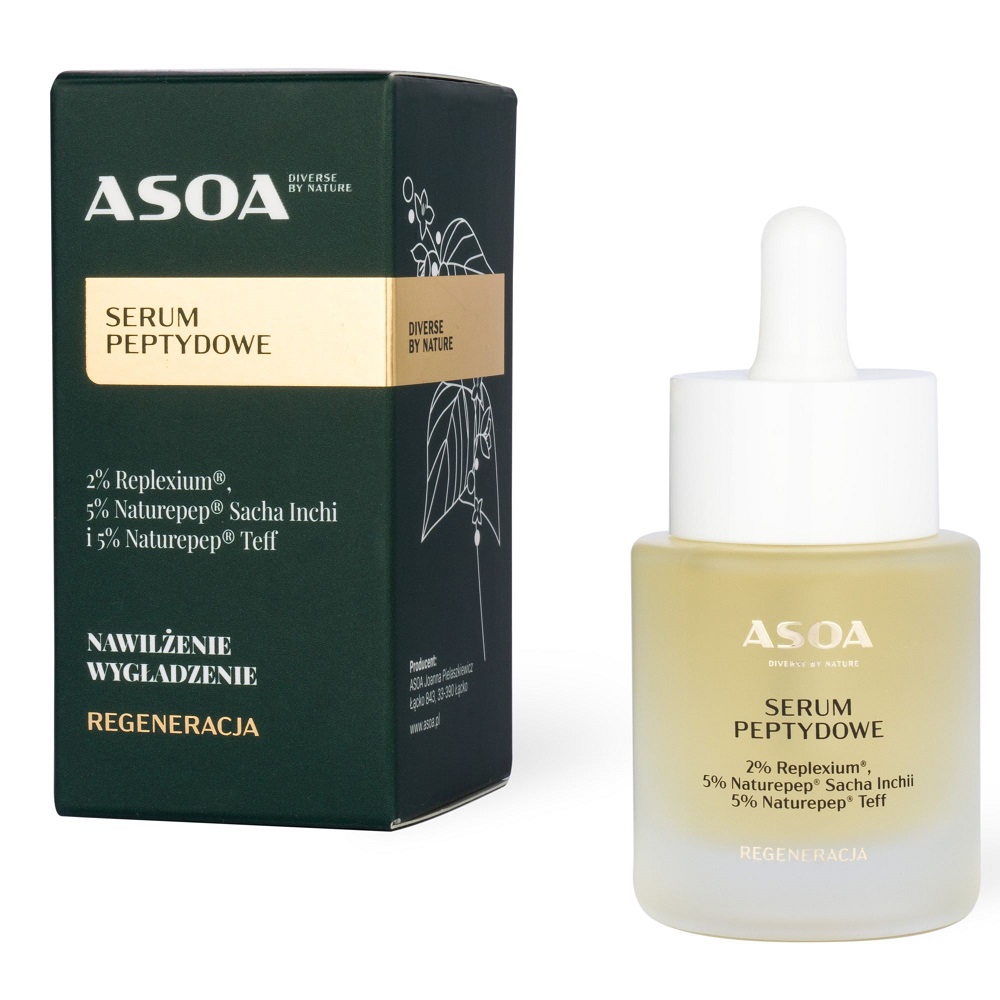 Asoa Asoa Serum Peptid 30ml — Inhaltsstoffe und Bewertung
