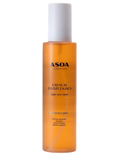 Asoa Night Skin Repair esencja złuszczająca 150ml