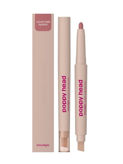 Poppy Head Smudgic matowa pomadka w kredce 06 Charm Whisper 0.85g