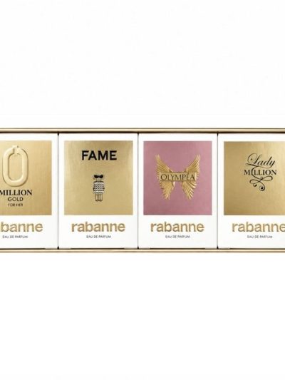 Paco Rabanne Feminine zestaw Lady Million woda perfumowana 5ml + Fame woda perfumowana 4ml + Olympea woda perfumowana 6ml + Million Gold woda perfumowana 5ml
