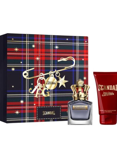 Jean Paul Gaultier Scandal Pour Homme zestaw woda toaletowa spray 50ml + żel pod prysznic 75ml