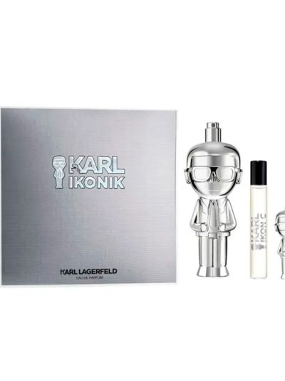 Karl Lagerfeld Karl Ikonik Pour Homme zestaw woda perfumowana spray 100ml + woda perfumowana spray 7.5ml + woda perfumowana spray 4.5ml