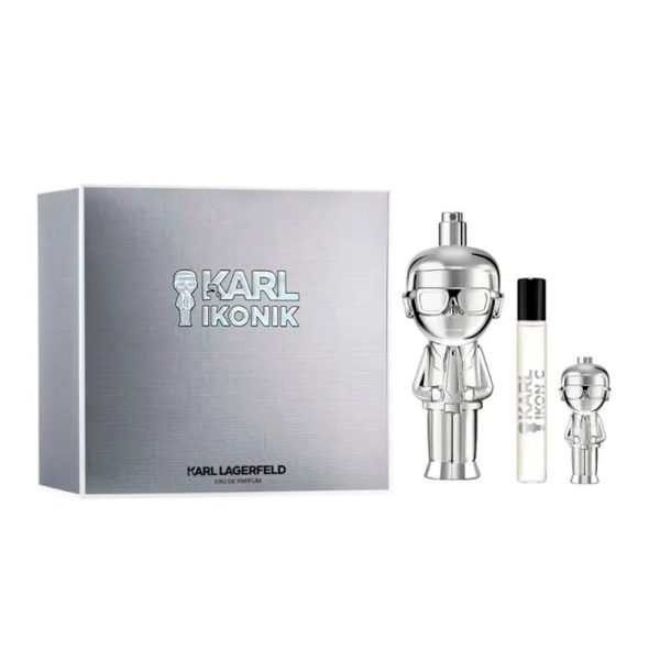 Karl Lagerfeld Karl Ikonik Pour Homme zestaw woda perfumowana spray 100ml + woda perfumowana spray 7.5ml + woda perfumowana spray 4.5ml