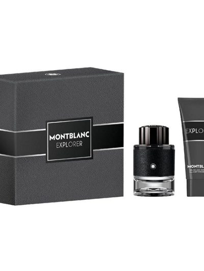 Mont Blanc Explorer zestaw woda perfumowana spray 60ml + żel pod prysznic 100ml