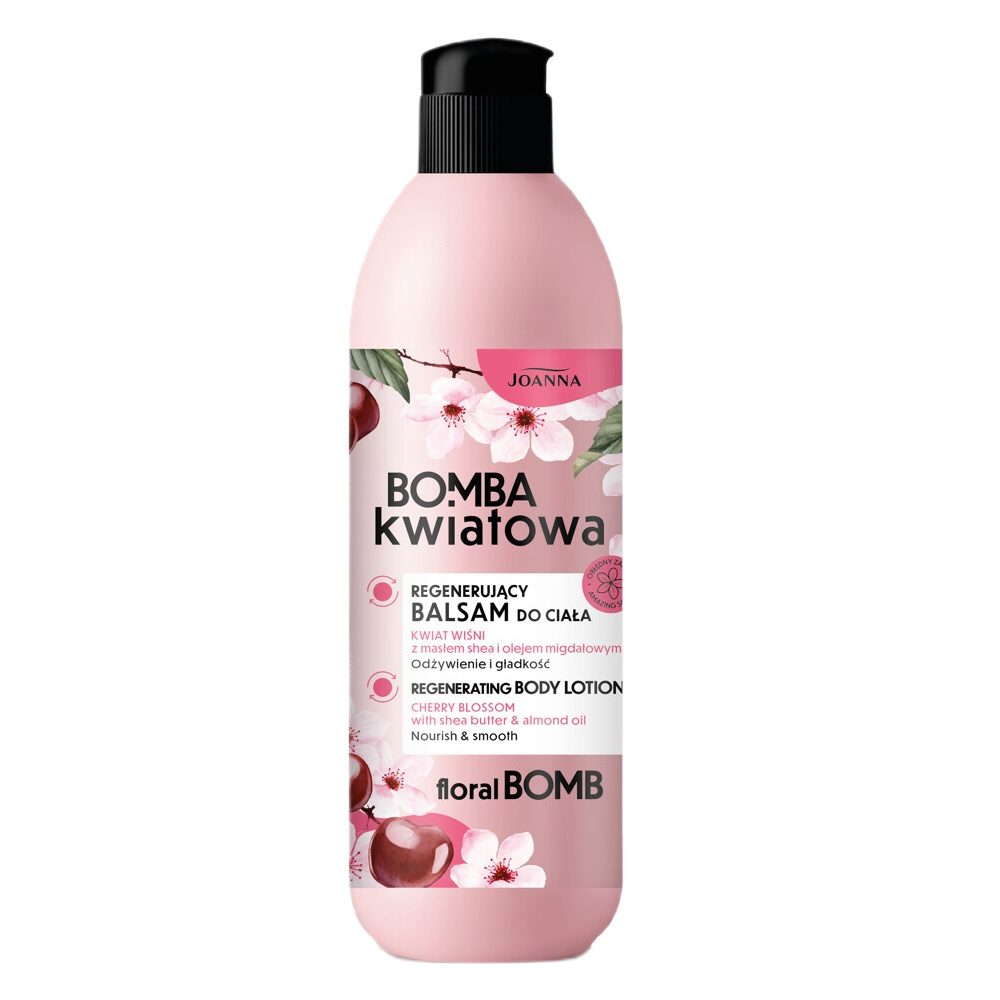 Joanna Joanna Bomba Kwiatowa balsam ciała kwiat wiśni 500g — Inhaltsstoffe i ocena