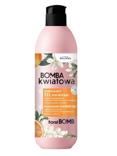 Joanna Bomba Kwiatowa żel pod prysznic kwiat pomarańczy 500ml