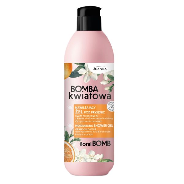 Joanna Bomba Kwiatowa żel pod prysznic kwiat pomarańczy 500ml