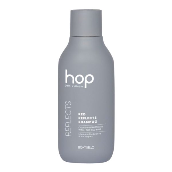 MONTIBELLO Hop Red Reflects Shampoo szampon podkreślający kolor do włosów rudych i kasztanowych 300ml