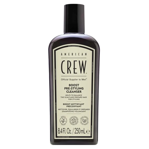 American Crew Boost Pre-Styling Cleanser szampon zwiększający objętość do włosów cienkich 250ml