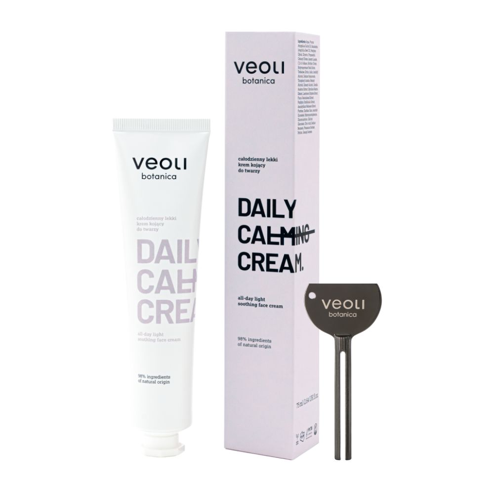 Veoli Botanica Veoli Botanica Daily Calming Cream całodzienny lekki krem kojący do twarzy 75ml