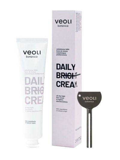 Veoli Botanica Daily Bright Cream całodzienny lekki krem do twarzy rozjaśniający przebarwienia 75ml