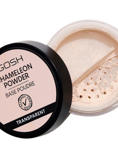 Gosh Chameleon Powder sypki puder do twarzy 001 Transparent 8g