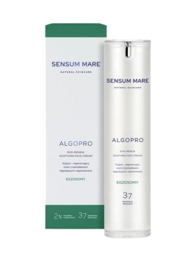 Sensum Mare Algopro kojąco-regenerujący krem z kompleksem łagodzącym i egzosomami 50ml