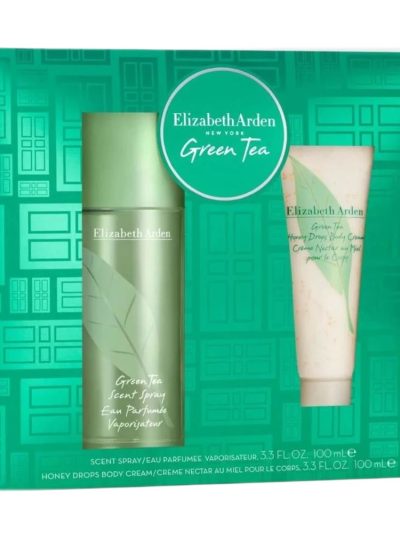 Elizabeth Arden Green Tea zestaw woda perfumowana spray 100ml + krem do ciała 100ml