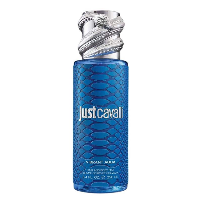 Roberto Cavalli Roberto Cavalli Just Cavalli Vibrant Aqua mgiełka do włosów i ciała 250ml — Składniki i ocena