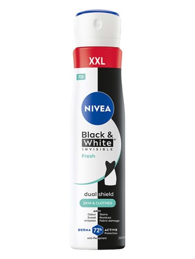 Nivea Black & White Invisible Fresh antyperspirant spray 250ml