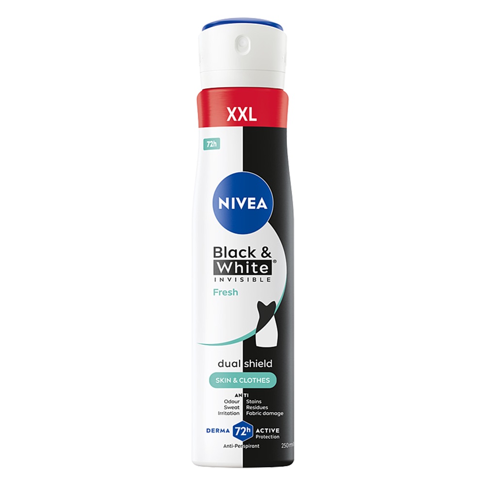 Nivea Nivea Black & White Invisible Fresh antyperspirant spray 250ml