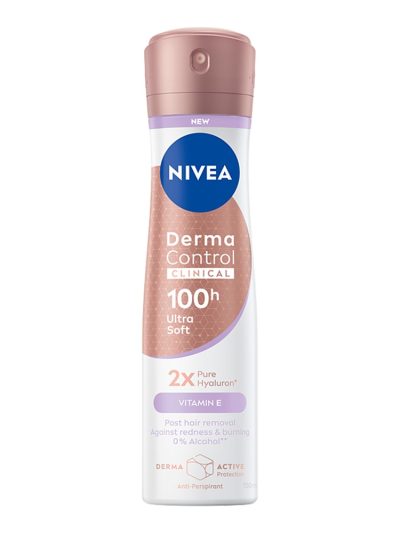 Nivea Derma Control Clinical Ultra Soft antyperspirant spray 150ml