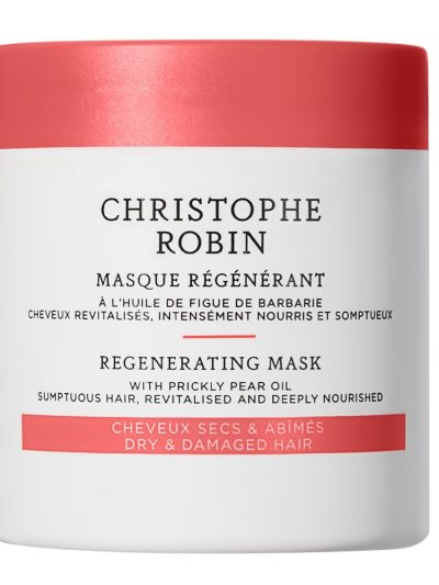 Christophe Robin Regenerating Mask kremowa odżywcza maska do włosów suchych i zniszczonych 75ml