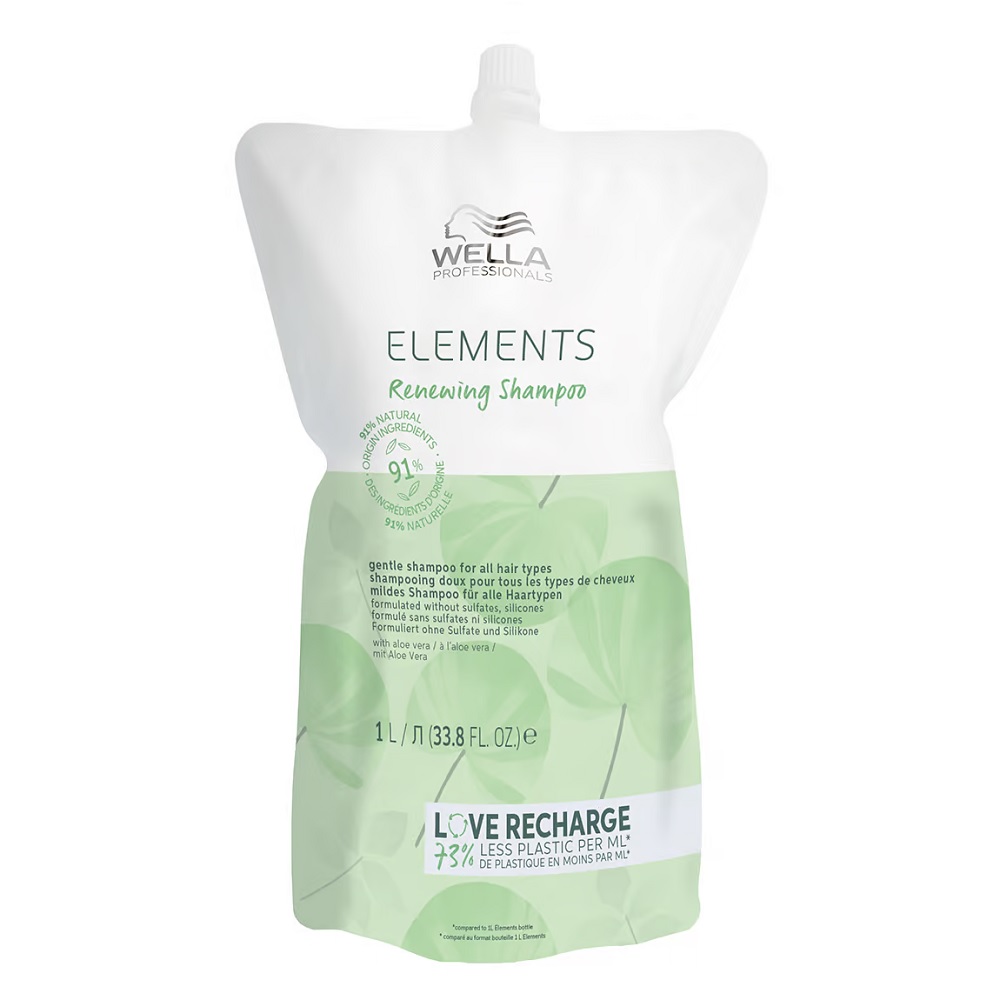 Wella Professionals Wella Professionals Elements Renewing Shampoo regenerujący szampon do włosów refill 1000ml — Składniki i ocena