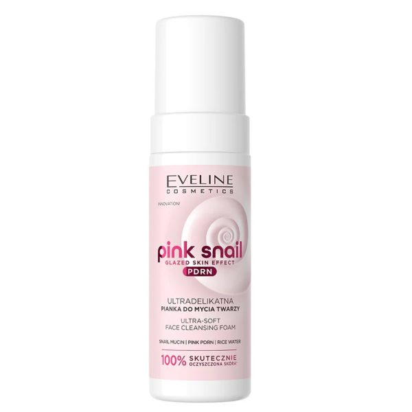 Eveline Cosmetics Pink Snail ultradelikatna pianka do mycia twarzy 150ml