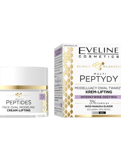 Eveline Cosmetics Eliksir Młodości modelujący owal twarzy krem-lifting 70+ 50ml