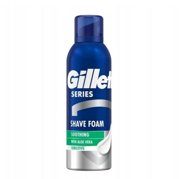 Gillette Shave Foam Soothing pianka do golenia Aloe 200ml
