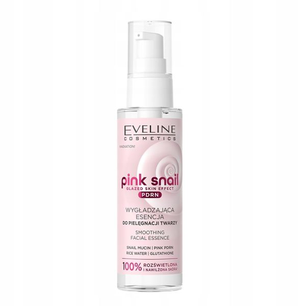 Eveline Cosmetics Pink Snail wygładzająca esencja do pielęgnacji twarzy 100ml