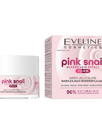 Eveline Cosmetics Pink Snail krem nawilżająco-rozświetlający 50ml