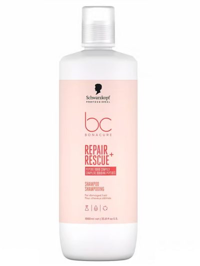 Schwarzkopf Professional BC Bonacure Repair Rescue+ Shampoo szampon do włosów zniszczonych 1000ml