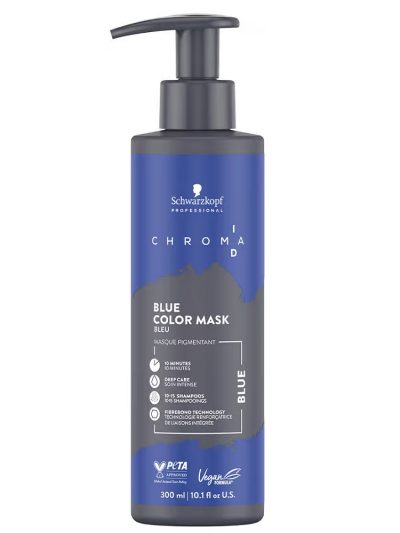 Schwarzkopf Professional Chroma ID Color Mask maska koloryzująca do włosów Blue 300ml