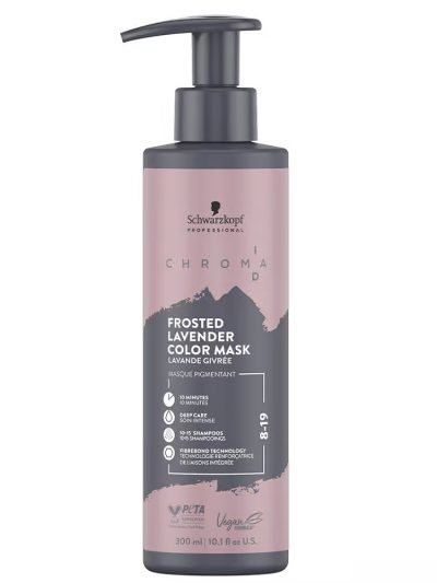 Schwarzkopf Professional Chroma ID Color Mask maska koloryzująca do włosów 8-19 Frosted Lavender 300ml